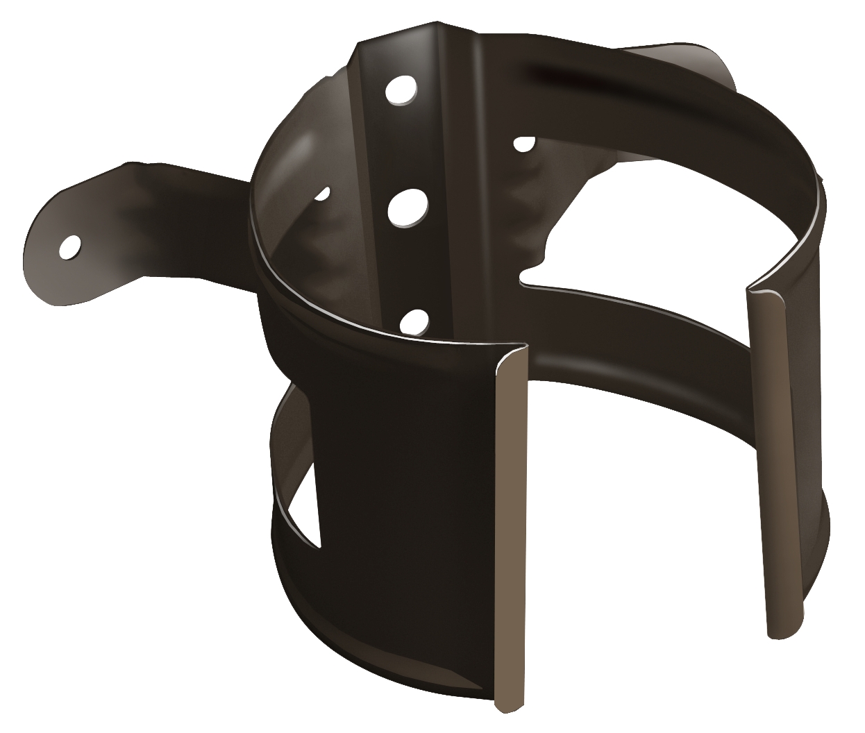 Кронштейн трубы на дерево 90мм 343 | Сталь Сервис