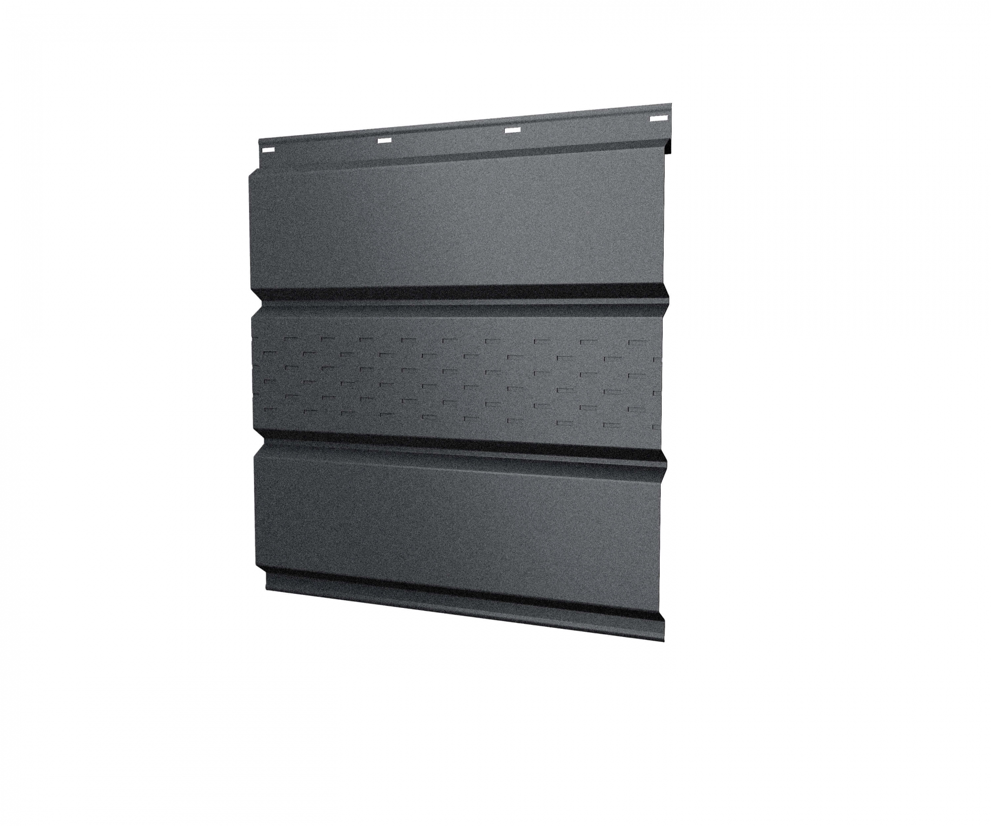 Софит металлический, центральная перфорация, толщина - 0,5.мм. покрытие ...